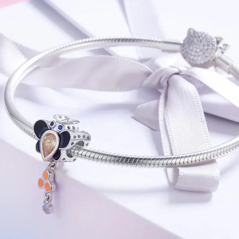 (zdjęcie do) Charms Typu Pandora Mała pszczółka - BSC009 - Wyświetl 4