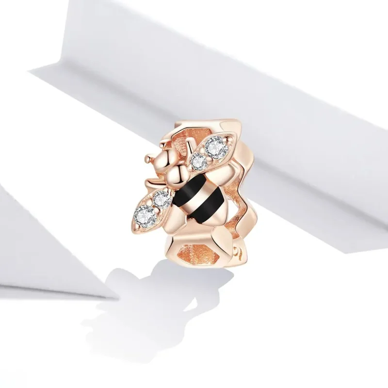 (zdjęcie do) Charms Typu Pandora Mała pszczółka - BSC371 - Wyświetl 2