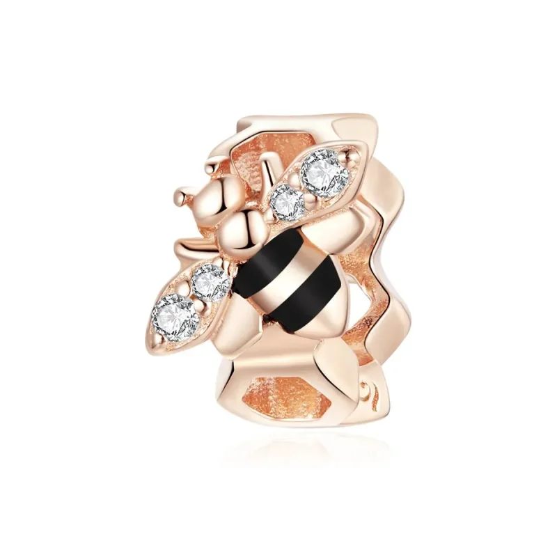 (zdjęcie do) Charms Typu Pandora Mała pszczółka - BSC371