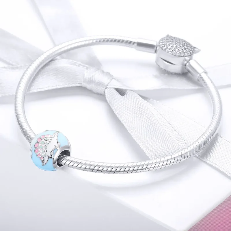 (zdjęcie do) Charms Typu Pandora Mała Rodzina Dinozaurów - SCC909 - Wyświetl 2