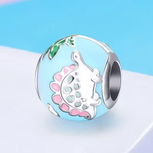 Charms Typu Pandora Mała Rodzina Dinozaurów - SCC909