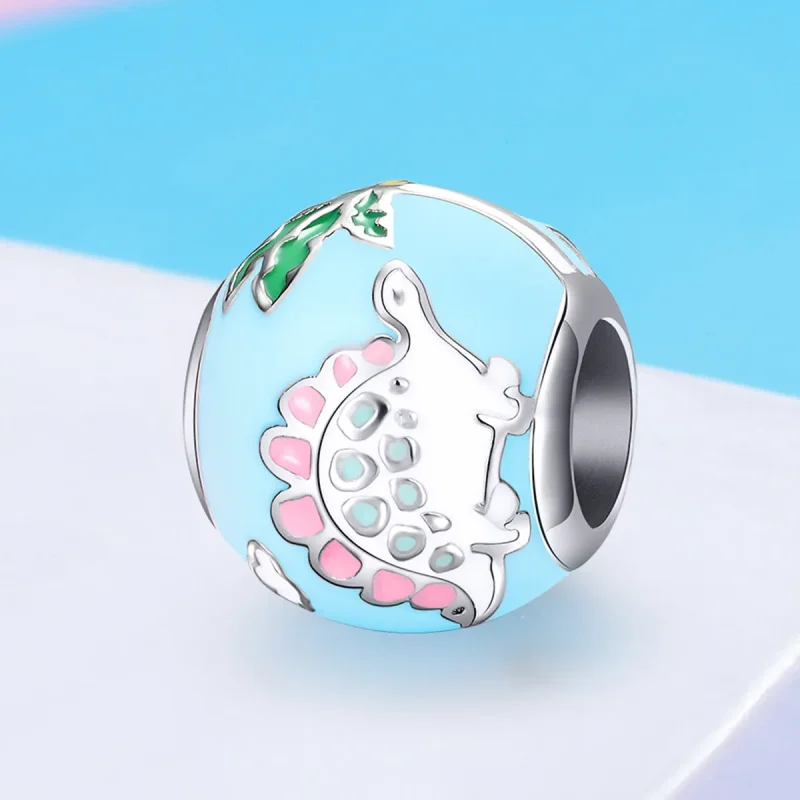 (zdjęcie do) Charms Typu Pandora Mała Rodzina Dinozaurów - SCC909 - Wyświetl 4