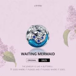 Charms Typu Pandora Mała Syrenka - SCC1209