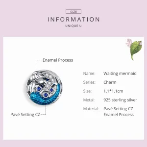 Charms Typu Pandora Mała Syrenka - SCC1209