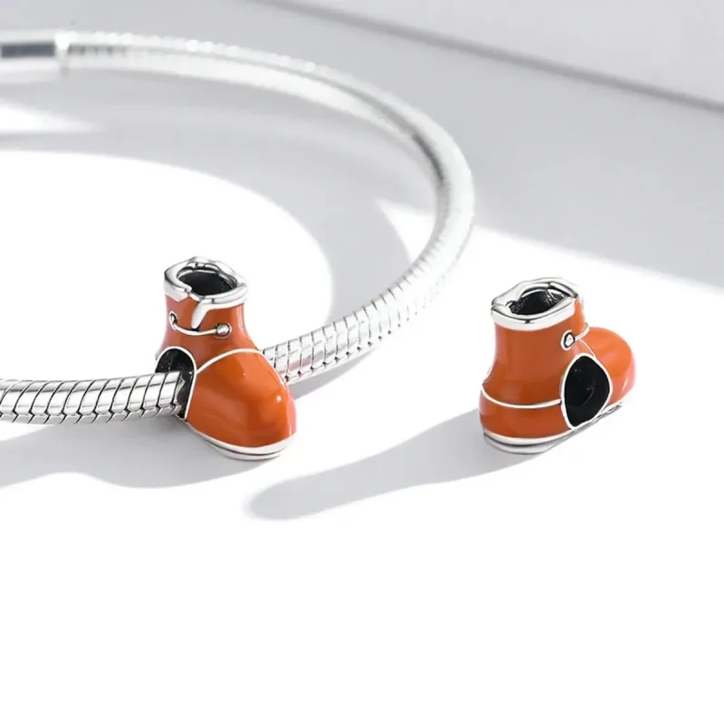 (zdjęcie do) Charms Typu Pandora Małe bawełniane buty - SCC2000 - Wyświetl 4