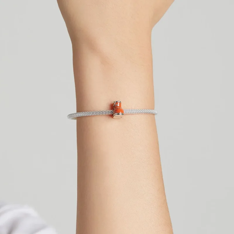 (zdjęcie do) Charms Typu Pandora Małe bawełniane buty - SCC2000 - Wyświetl 5