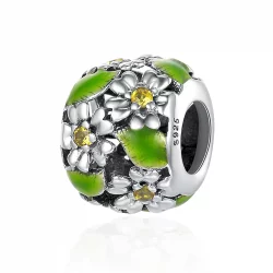 Charms Typu Pandora Małe stokrotki wiosną i latem - SCC490