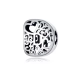 Charms Typu Pandora Magiczna litera D - SCC1229-D