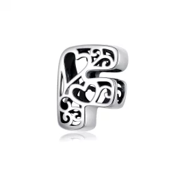 Charms Typu Pandora Magiczna litera F - SCC1229-F