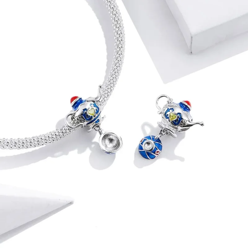 (zdjęcie do) Charms Typu Pandora Magiczny Czajnik - BSC318 - Wyświetl 3