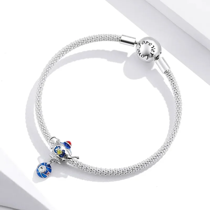 (zdjęcie do) Charms Typu Pandora Magiczny Czajnik - BSC318 - Wyświetl 4