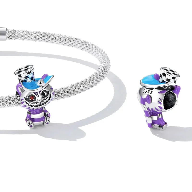 (zdjęcie do) Charms Typu Pandora Magiczny kot - SCC2242 - Wyświetl 4