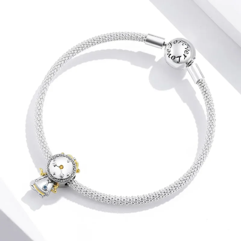 (zdjęcie do) Charms Typu Pandora Magiczny zegar - BSC320 - Wyświetl 3
