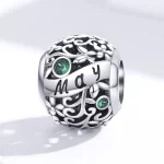 Charms Typu Pandora Majowy kamień narodzin - SCC1385-5