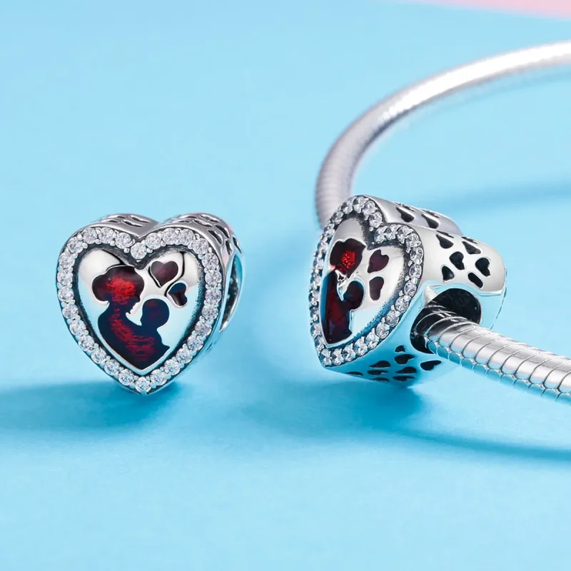 (zdjęcie do) Charms Typu Pandora Mama i syn - SCC634 - Wyświetl 4