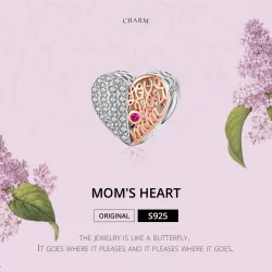 Charms Typu Pandora Mamo Serce - SCC1173