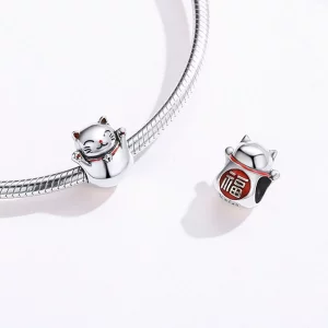 Charms Typu Pandora Maneki Neko - SCC1178