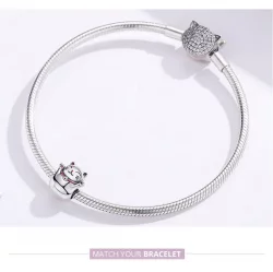 Charms Typu Pandora Maneki Neko - SCC1178