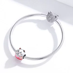 Charms Typu Pandora Maneki Neko - SCC1341