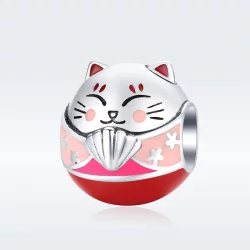 Charms Typu Pandora Maneki Neko - SCC1341