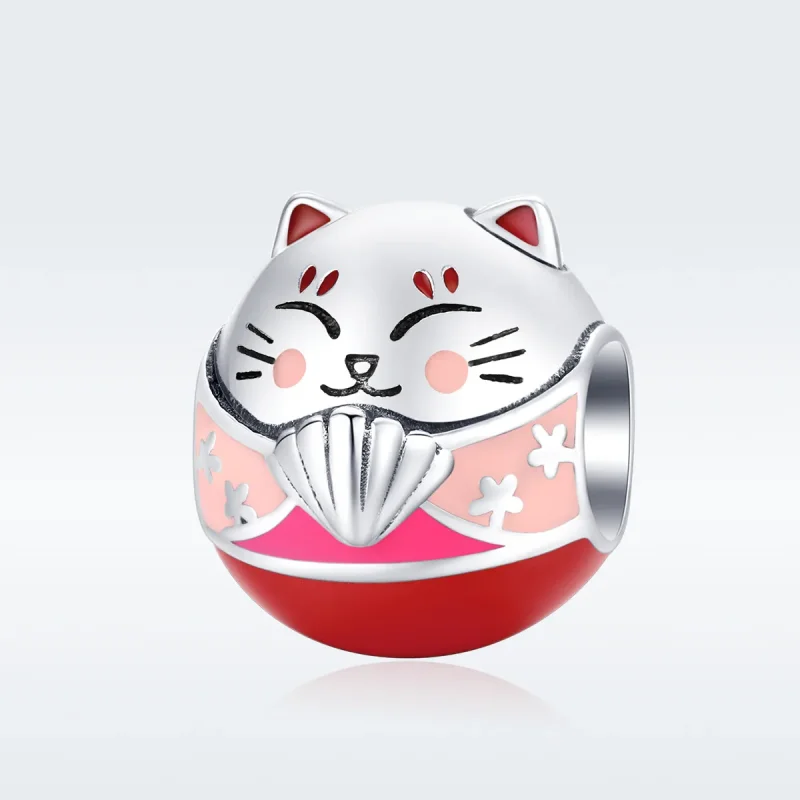 (zdjęcie do) Charms Typu Pandora Maneki Neko - SCC1341 - Wyświetl 5