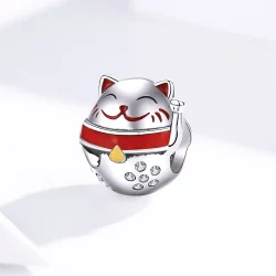 Charms Typu Pandora Maneki Neko - SCC1374