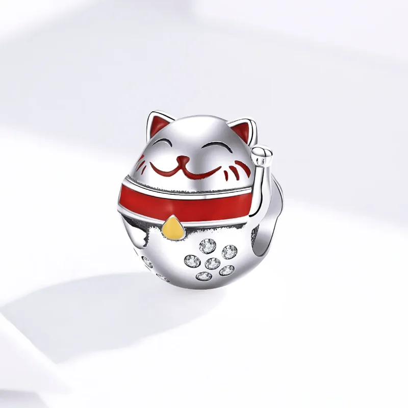 (zdjęcie do) Charms Typu Pandora Maneki Neko - SCC1374 - Wyświetl 2