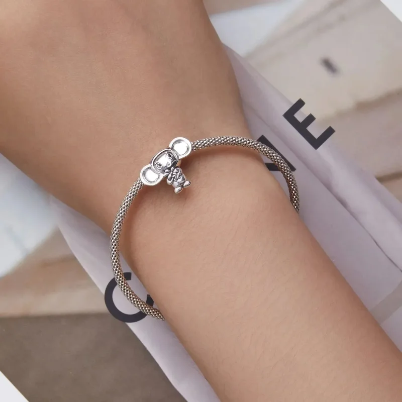 (zdjęcie do) Charms Typu Pandora Małpa z wielkimi uszami - SCC2387 - Wyświetl 6