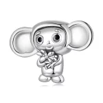 Charms Typu Pandora Małpa z wielkimi uszami - SCC2387