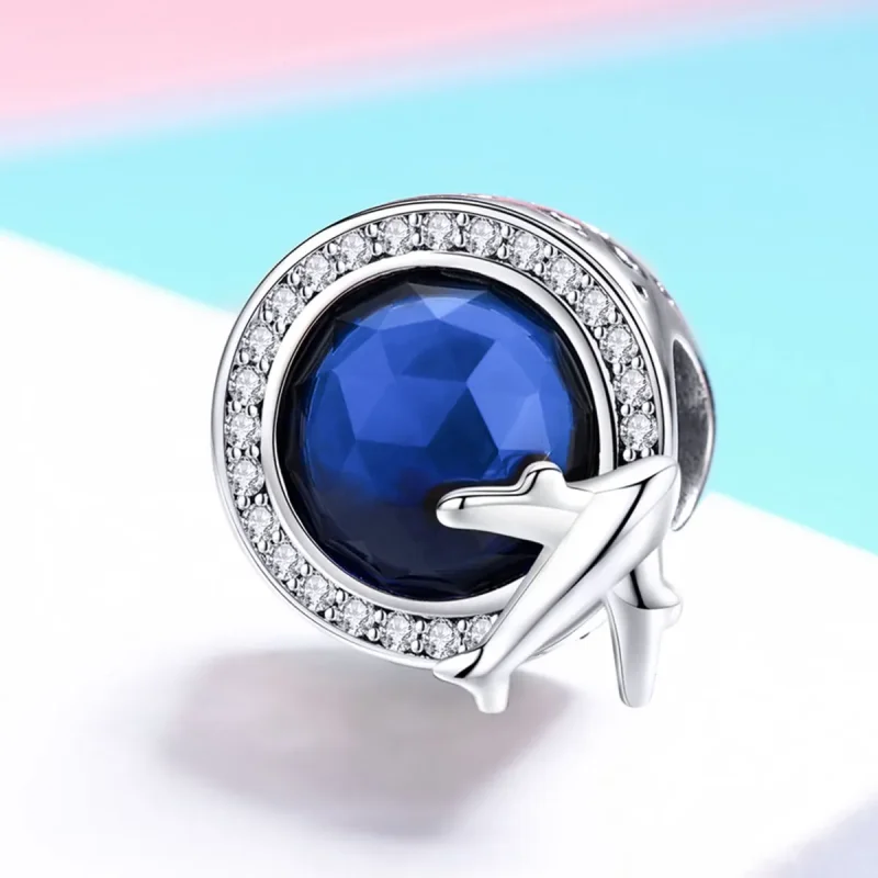(zdjęcie do) Charms Typu Pandora Marzenie o podróżowaniu po okolicy - SCC895 - Wyświetl 2