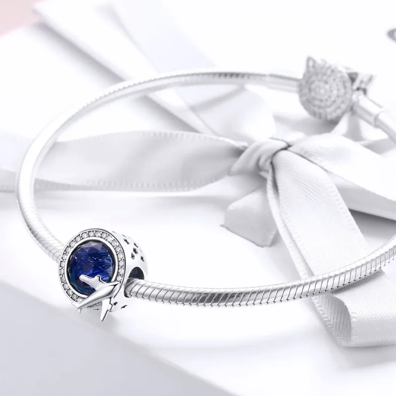 (zdjęcie do) Charms Typu Pandora Marzenie o podróżowaniu po okolicy - SCC895 - Wyświetl 4