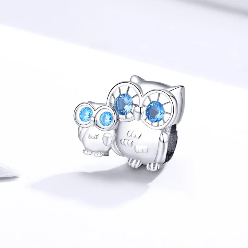 (zdjęcie do) Charms Typu Pandora Matka Sowa - BSC238 - Wyświetl 2
