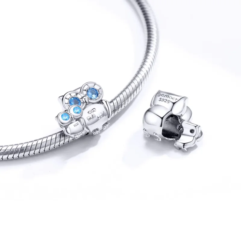(zdjęcie do) Charms Typu Pandora Matka Sowa - BSC238 - Wyświetl 4