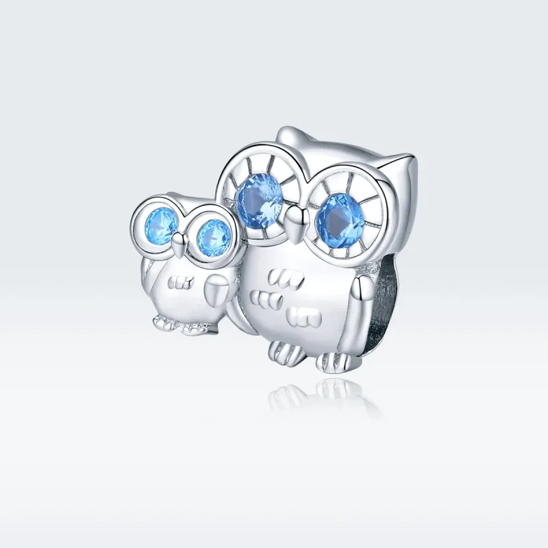 (zdjęcie do) Charms Typu Pandora Matka Sowa - BSC238 - Wyświetl 5