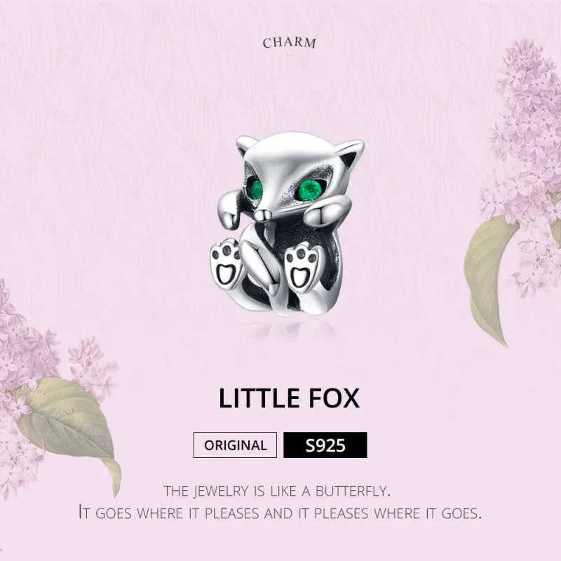 (zdjęcie do) Charms Typu Pandora Mały Lis - SCC1290 - Wyświetl 2