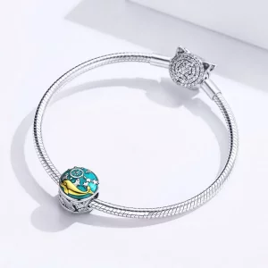 Charms Typu Pandora Mały wieloryb - SCC1296