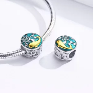Charms Typu Pandora Mały wieloryb - SCC1296