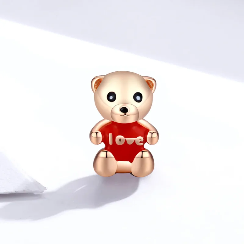 (zdjęcie do) Charms Typu Pandora Miś - BSC228 - Wyświetl 2