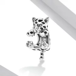 Charms Typu Pandora Śmieszny Mały Gepard - BSC556