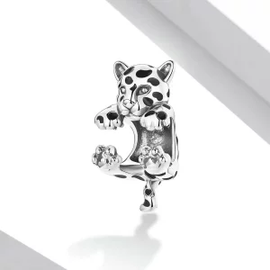 Charms Typu Pandora Śmieszny Mały Gepard - BSC556