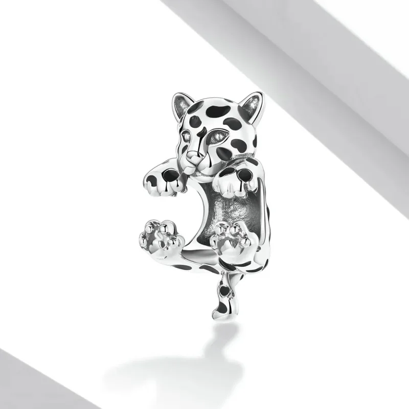 (zdjęcie do) Charms Typu Pandora Śmieszny Mały Gepard - BSC556 - Wyświetl 2