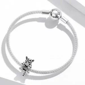 Charms Typu Pandora Śmieszny Mały Gepard - BSC556