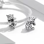 Charms Typu Pandora Śmieszny Mały Gepard - BSC556