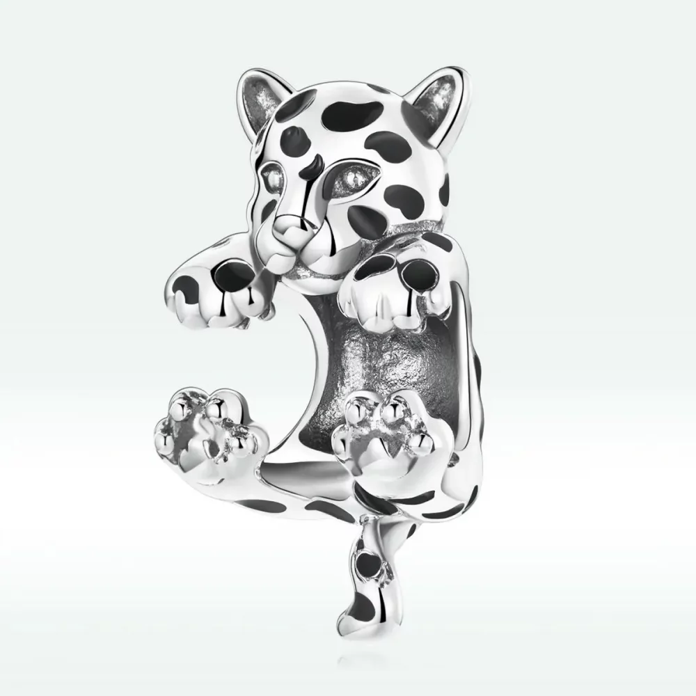 Charms Typu Pandora Śmieszny Mały Gepard - BSC556