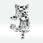Charms Typu Pandora Śmieszny Mały Gepard - BSC556