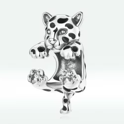 Charms Typu Pandora Śmieszny Mały Gepard - BSC556