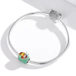 Charms Typu Pandora Mini kolorowy telewizor - SCC1861