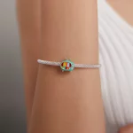 Charms Typu Pandora Mini kolorowy telewizor - SCC1861