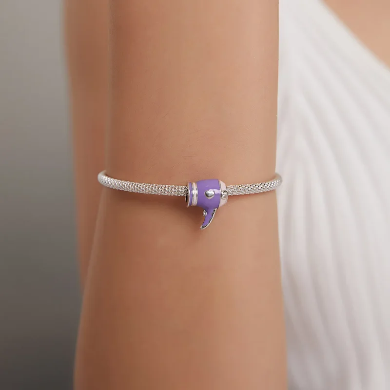 (zdjęcie do) Charms Typu Pandora Mini suszarka do włosów - SCC1865 - Wyświetl 5