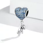 Charms Typu Pandora Miłość Balonowy Miś - SCC2023